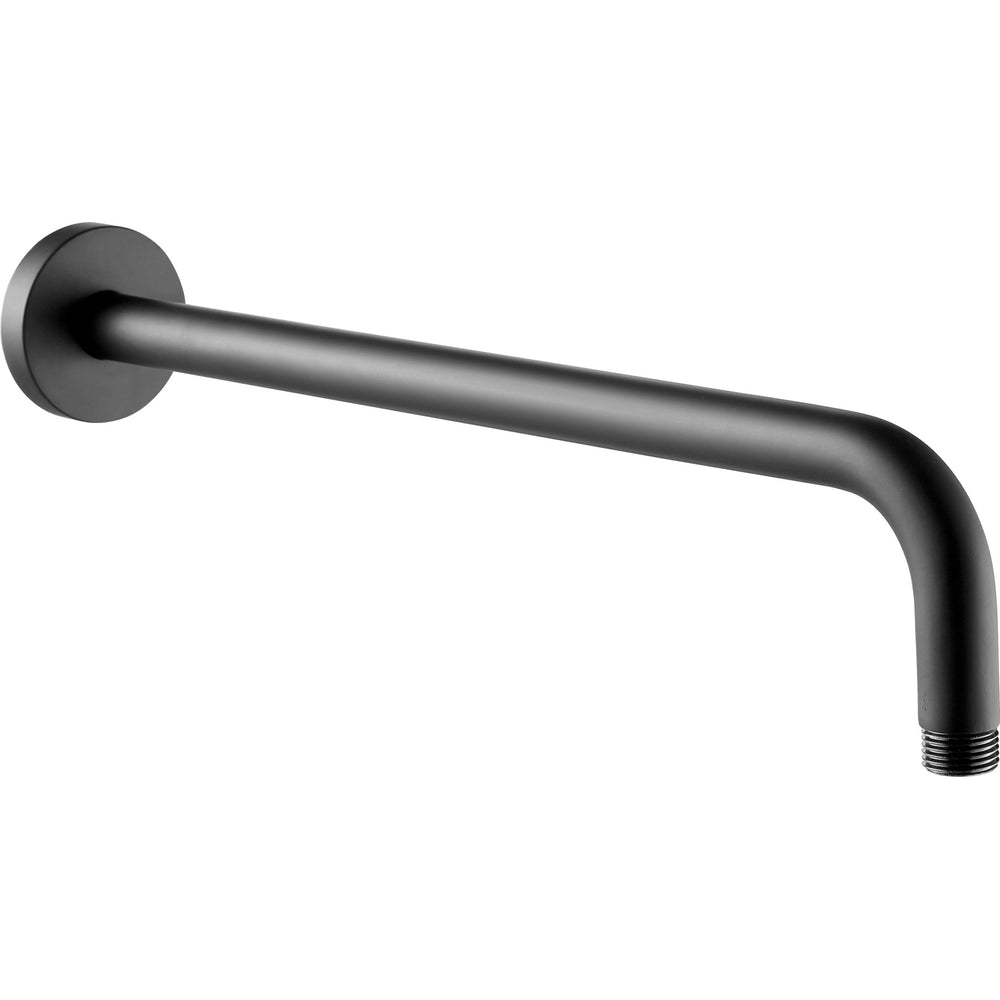 JTP VOS Wall Shower Arm 400mm in Matt Black