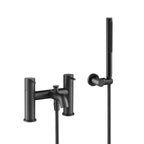JTP VOS Bath Shower Mixer with Kit in Matt Black