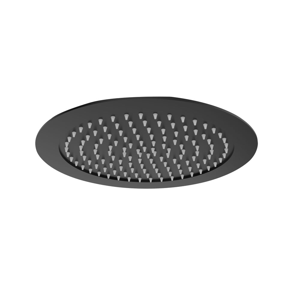 JTP VOS Ceiling Mounted Overhead Shower in Matt Black