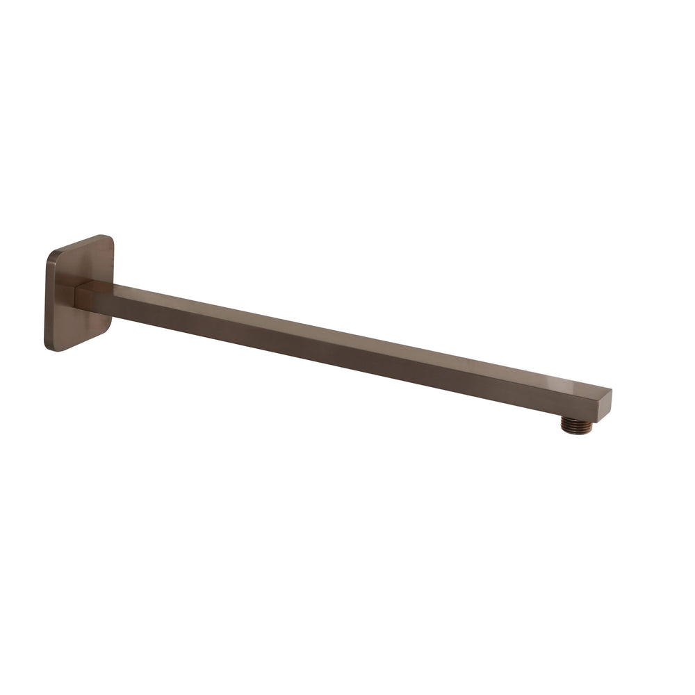JTP HIX Wall Mounted Shower Arm 380mm in Brushed Bronze