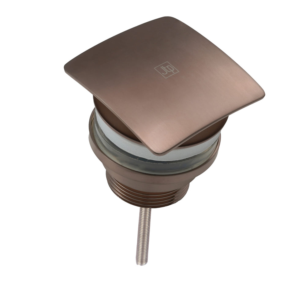 JTP HIX Universal Basin Waste, Slotted and Unslotted in Brushed Bronze
