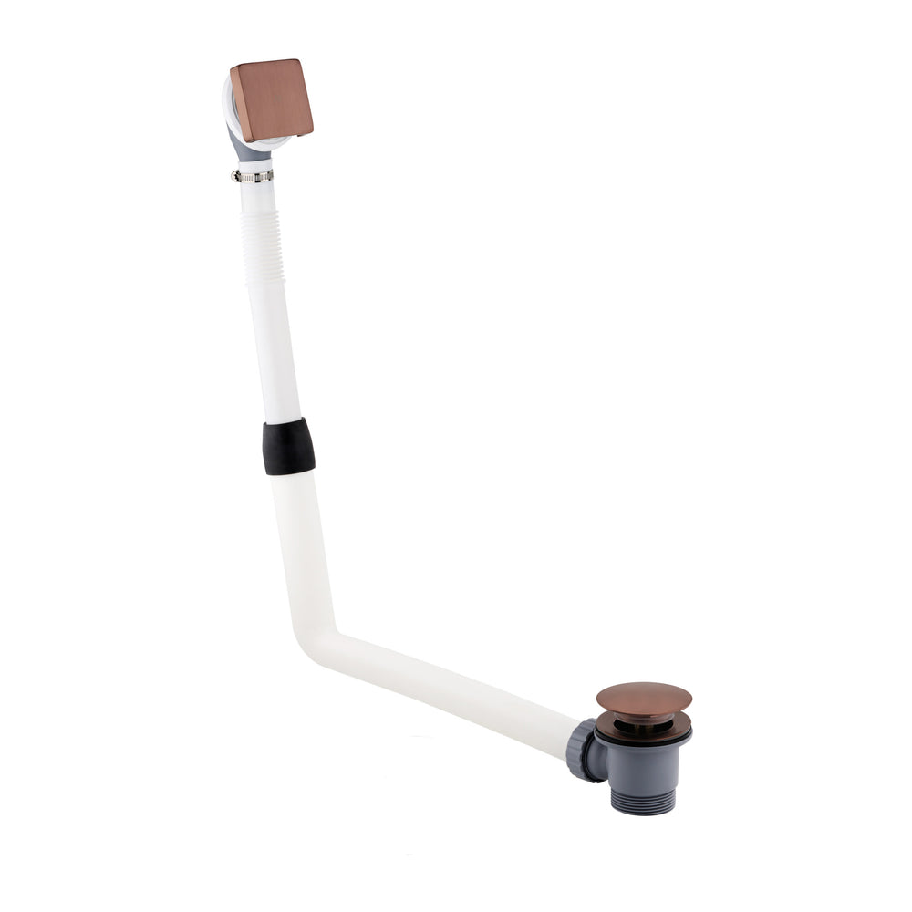 JTP HIX Extended Click Clack Bath Waste in Brushed Bronze