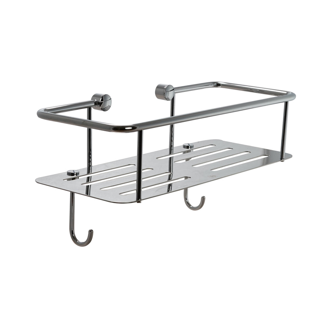 JTP Square Shower Basket in Chrome