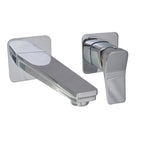 JTP HIX Single Lever Wall Mounted Basin Mixer in Chrome