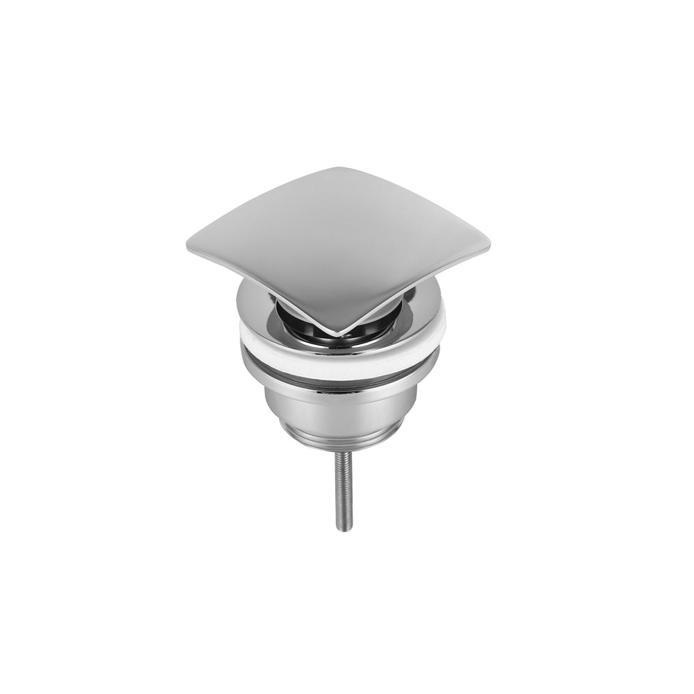 JTP HIX Universal Basin Waste, Slotted and Unslotted in Chrome