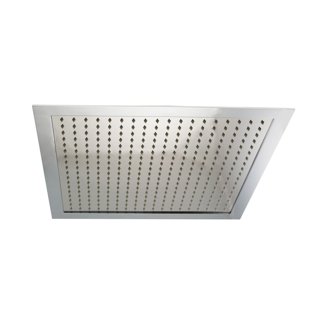 JTP HIX Ceiling Mounted Square Shower Head 400 x 400mm in Chrome