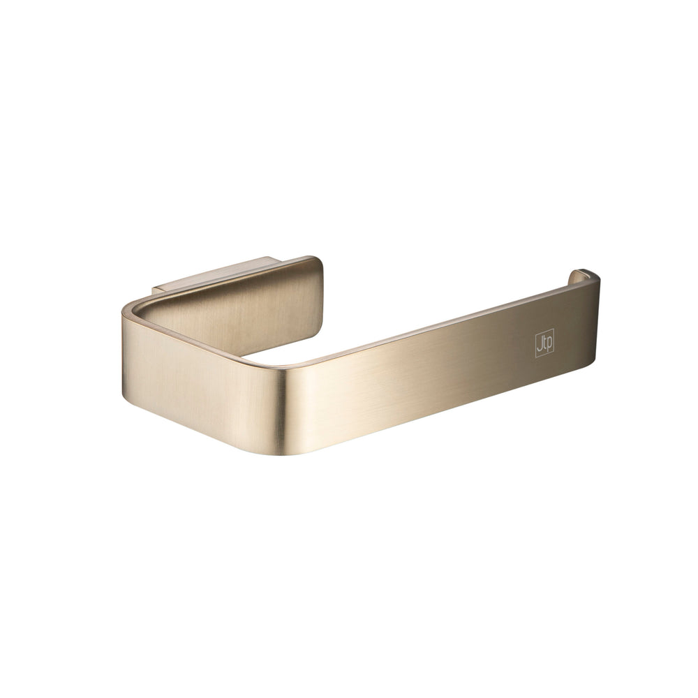 JTP HIX Toilet Paper Holder in Brushed Brass