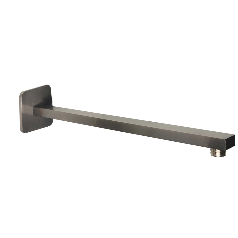 JTP HIX Wall Mounted Shower Arm 380mm in Brushed Black
