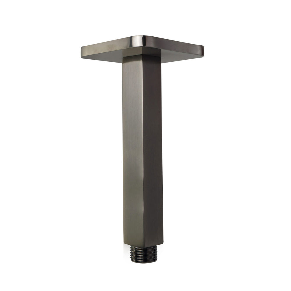 JTP HIX Ceiling Shower Arm 150mm in Brushed Black