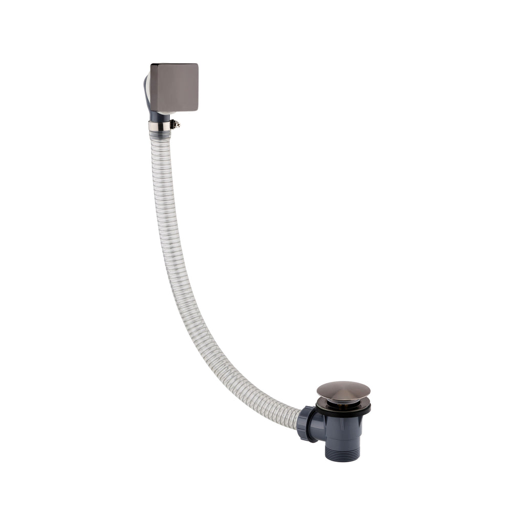 JTP HIX Extended Click Clack Bath Waste in Brushed Black