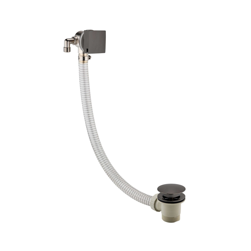 JTP HIX Extended Exofil with Click Clack Bath Waste in Brushed Black