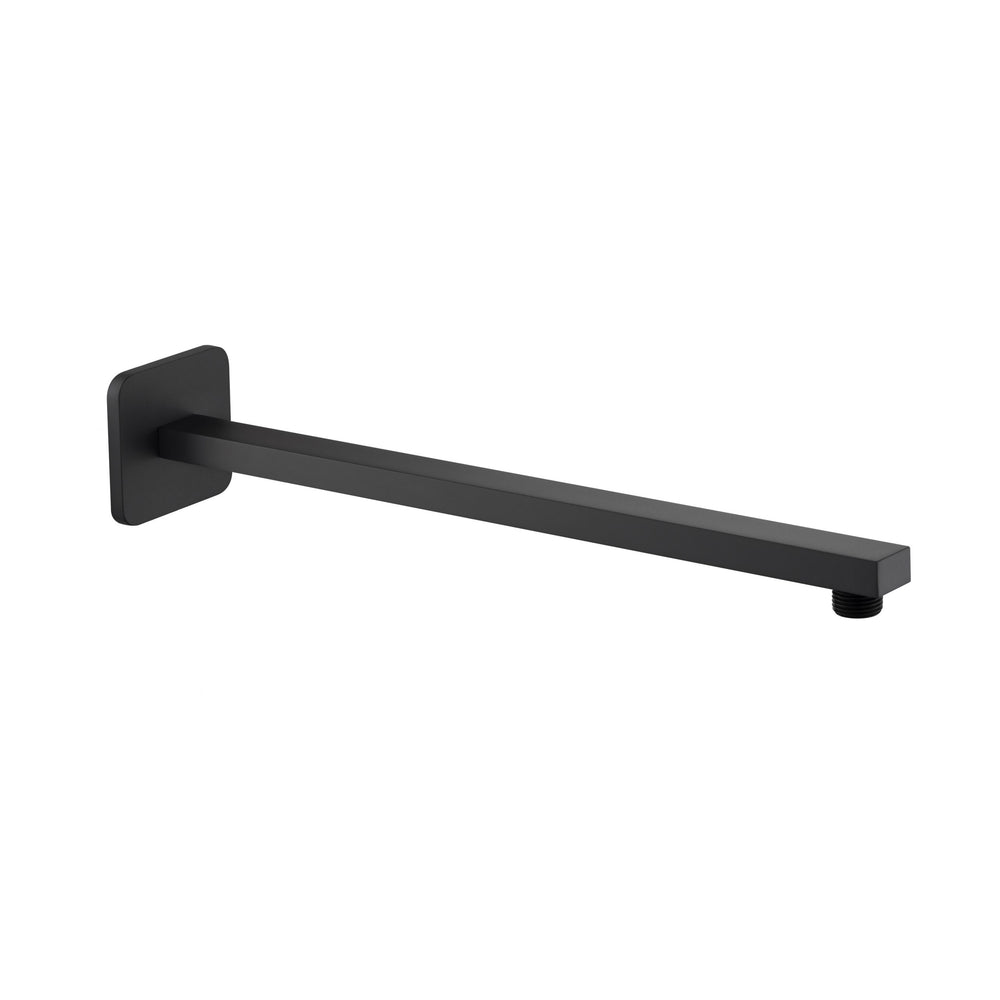 JTP HIX Wall Mounted Shower Arm 380mm in Matt Black