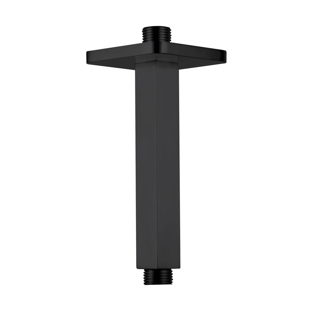 JTP HIX Ceiling Shower Arm 150mm in Matt Black
