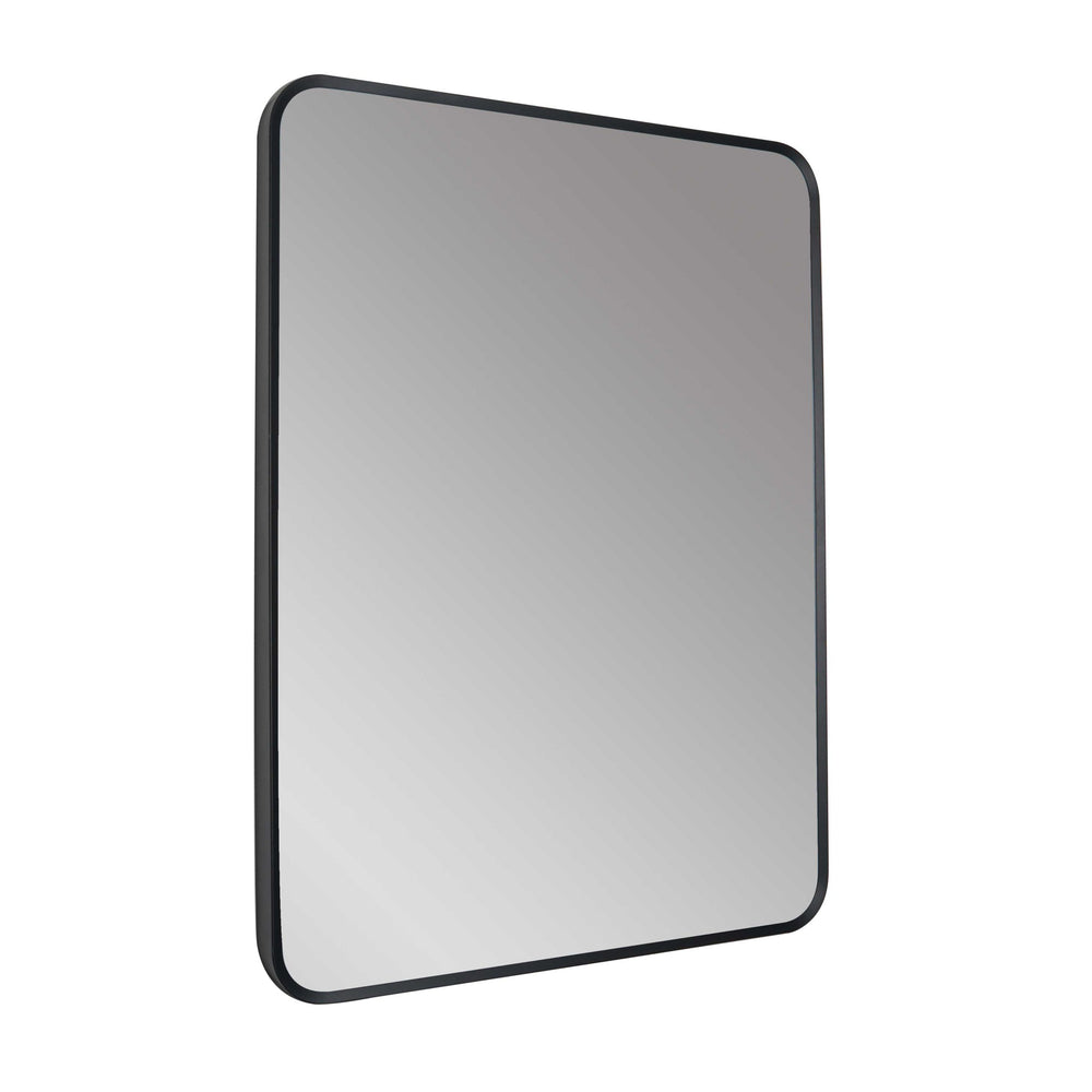 JTP HIX Framed Mirror 600 x 800mm in Matt Black
