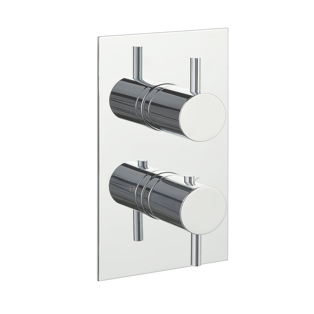 JTP VOS Thermostatic Concealed 3 Outlet Shower Valve 681 in Chrome