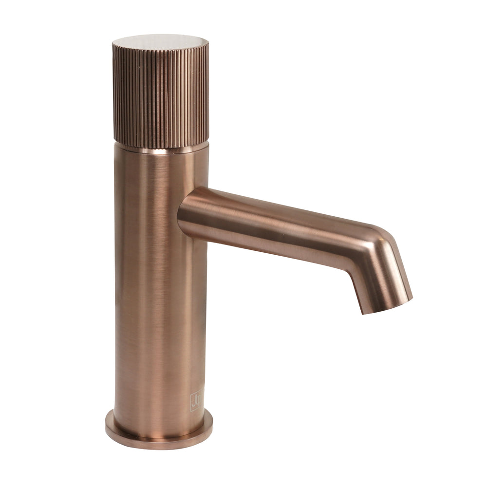 JTP EVO Single Lever Basin Mixer in Brushed Bronze