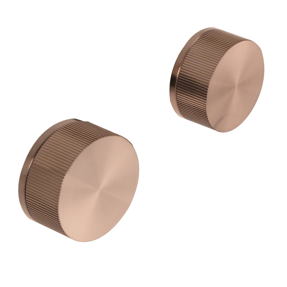 JTP EVO Wall Valves in Brushed Bronze