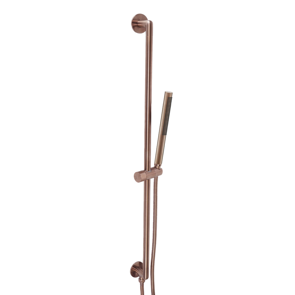 JTP EVO Slide Rail with Pencil Shower Handle and Hose in Brushed Bronze