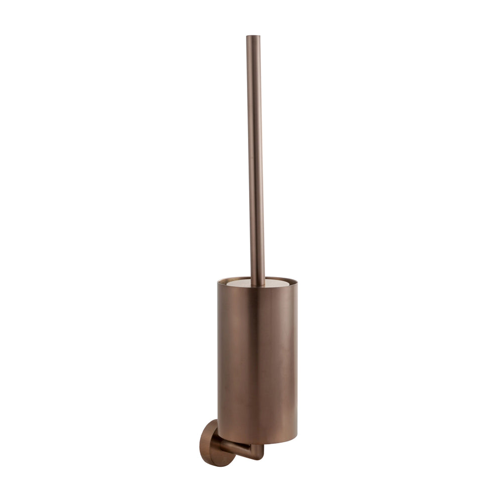 JTP EVO Wall Mounted Toilet Brush Holder in Brushed Bronze