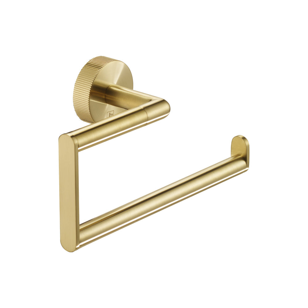 JTP EVO Towel Holder in Brushed Brass