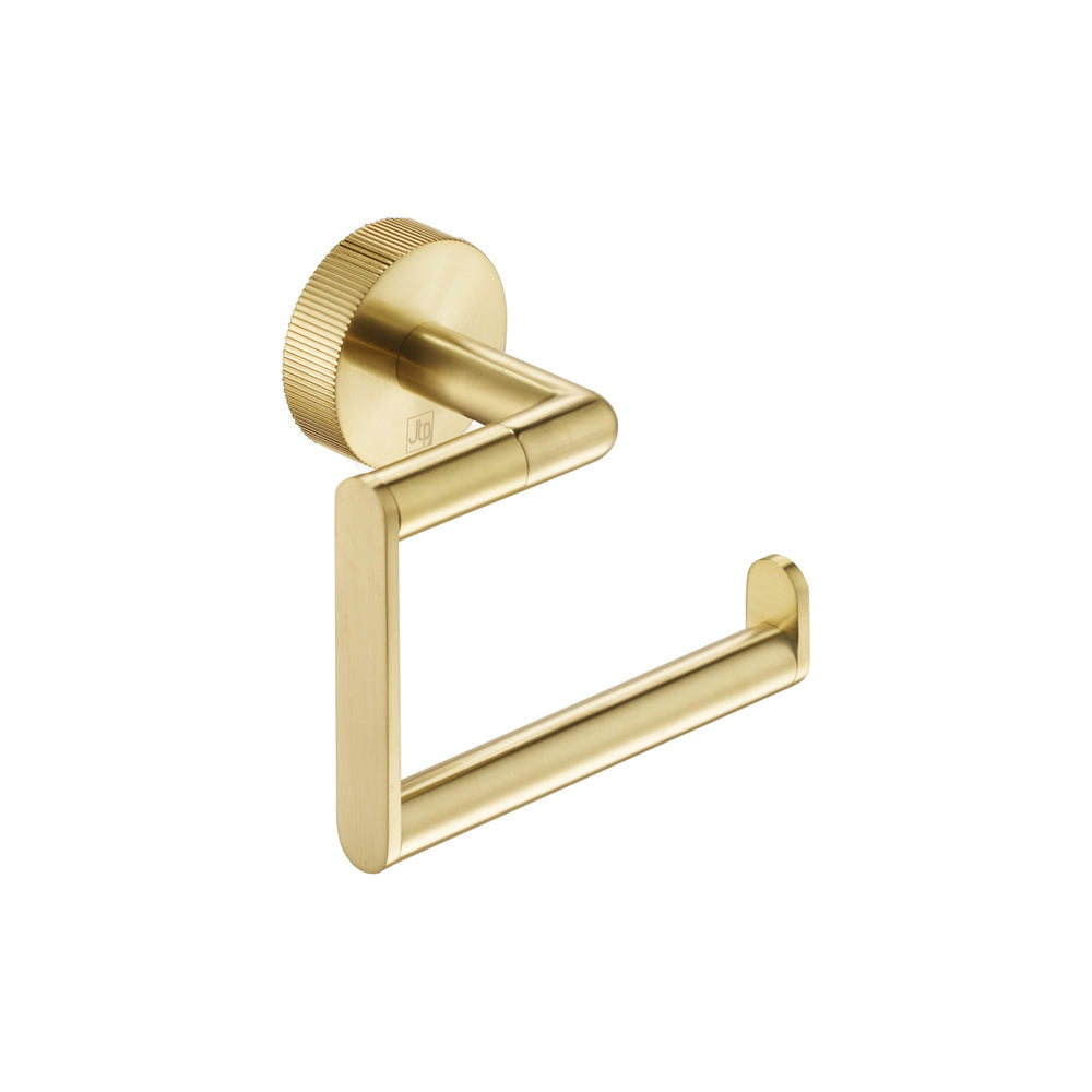 JTP EVO Toilet Roll Holder in Brushed Brass
