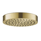 JTP EVO Round Shower Head 250mm in Brushed Brass