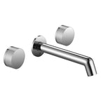 JTP EVO 3 Hole Wall Mounted Basin Mixer in Chrome