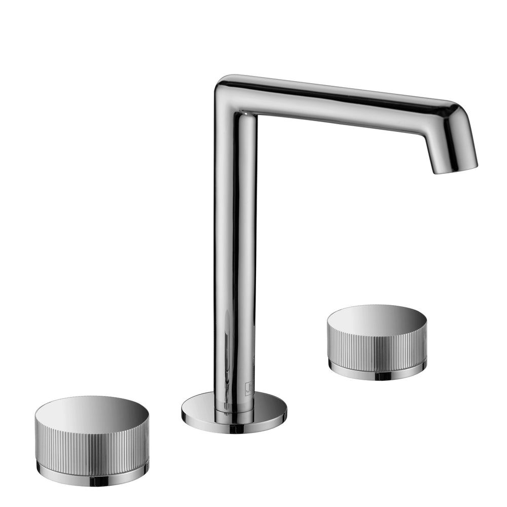 JTP EVO 3 Hole Deck Mounted Basin Mixer in Chrome