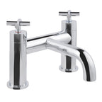 JTP Solex Deck Mounted Bath Filler in Chrome