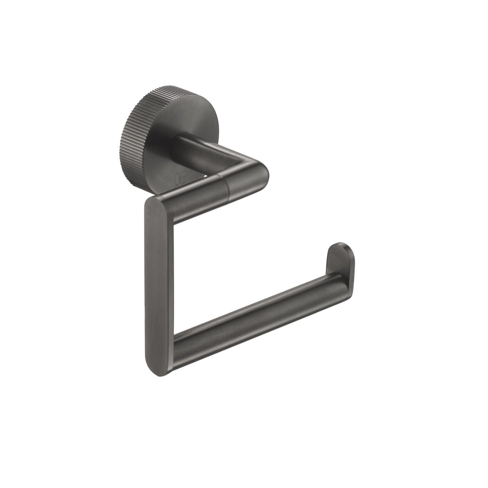 JTP EVO Toilet Roll Holder in Brushed Black