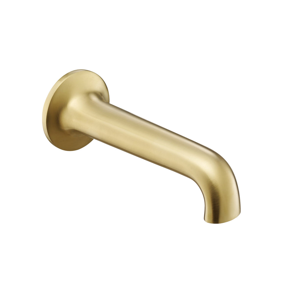 JTP Grosvenor Lever Basin Spout 190mm in Brushed Brass