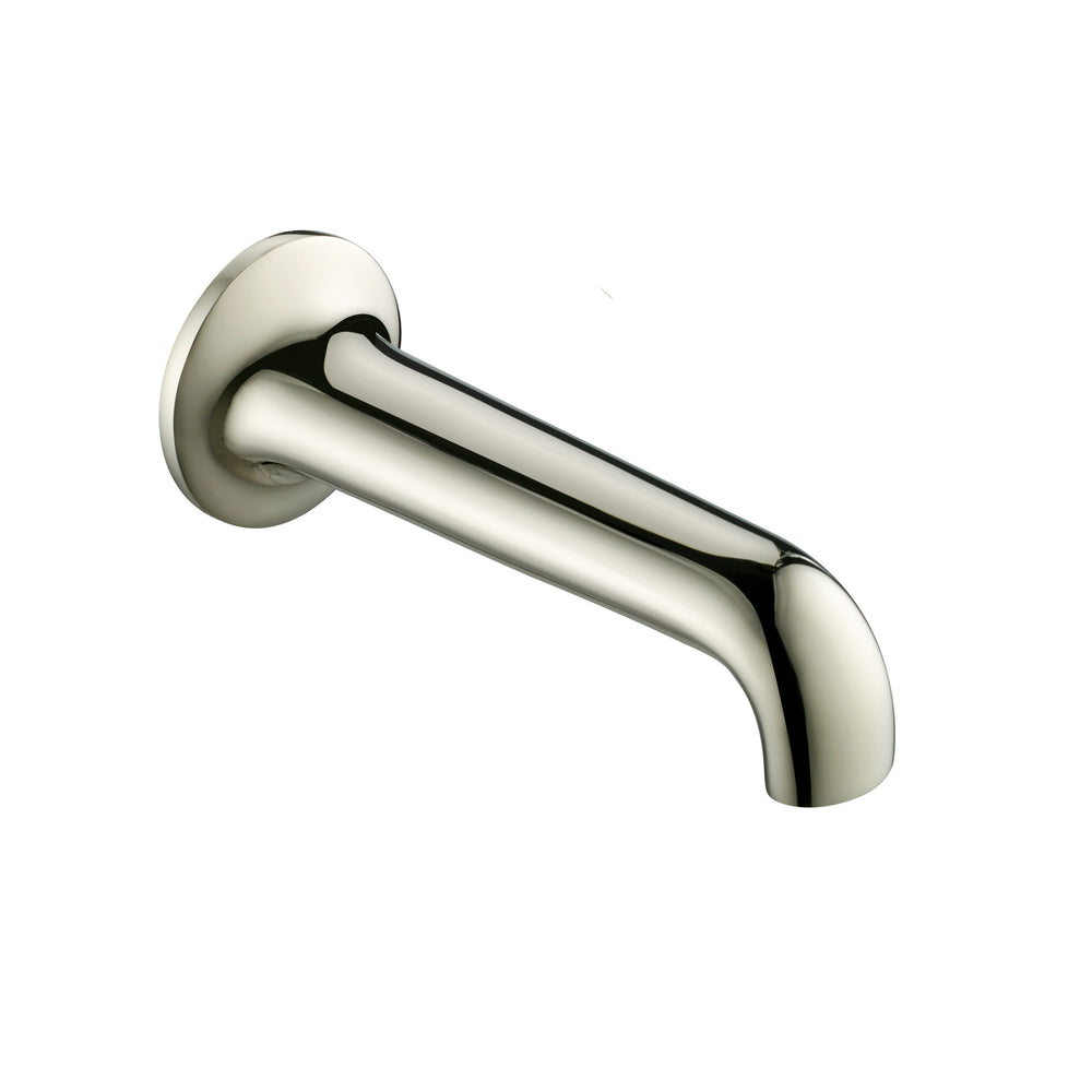 JTP Grosvenor Lever Basin Spout 190mm in Polished Nickel