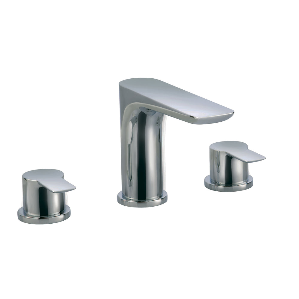 JTP Amore 3 Hole Basin Mixer in Chrome