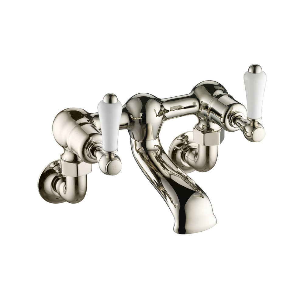 JTP Grosvenor Lever Bath Filler in Polished Nickel