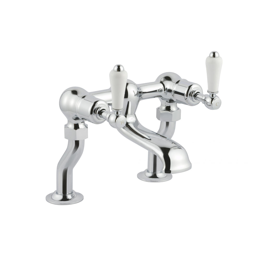 JTP Grosvenor Lever Bath Filler in Chrome