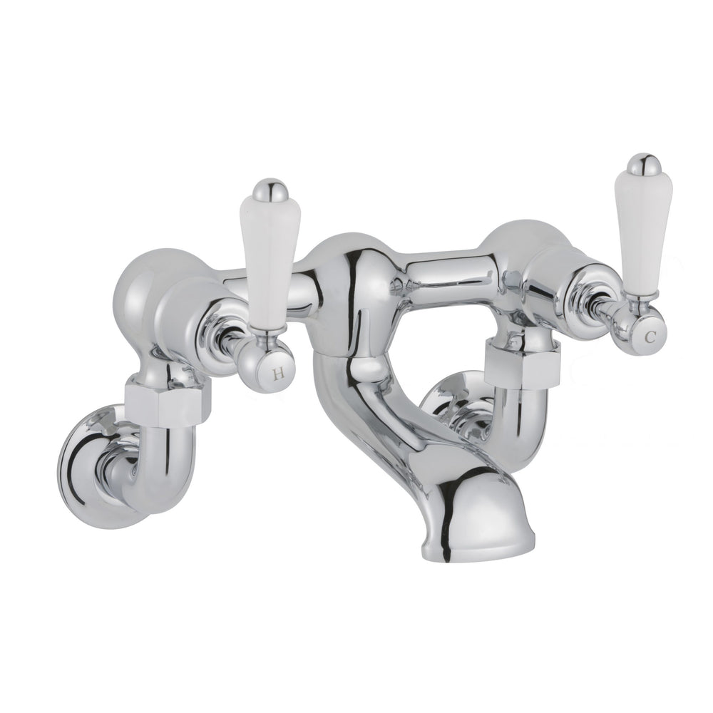 JTP Grosvenor Lever Bath Filler in Chrome