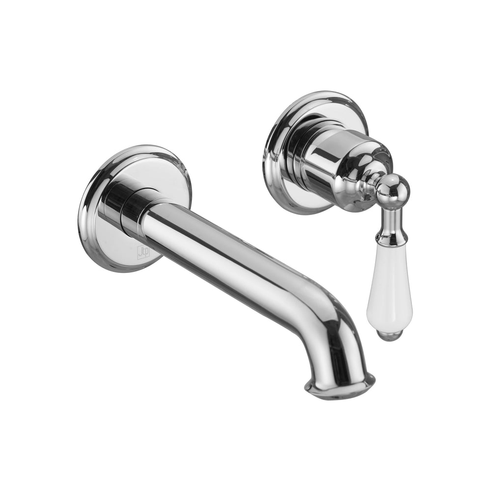 JTP Grosvenor Lever Single Lever Wall Mounted Basin Mixer in Chrome