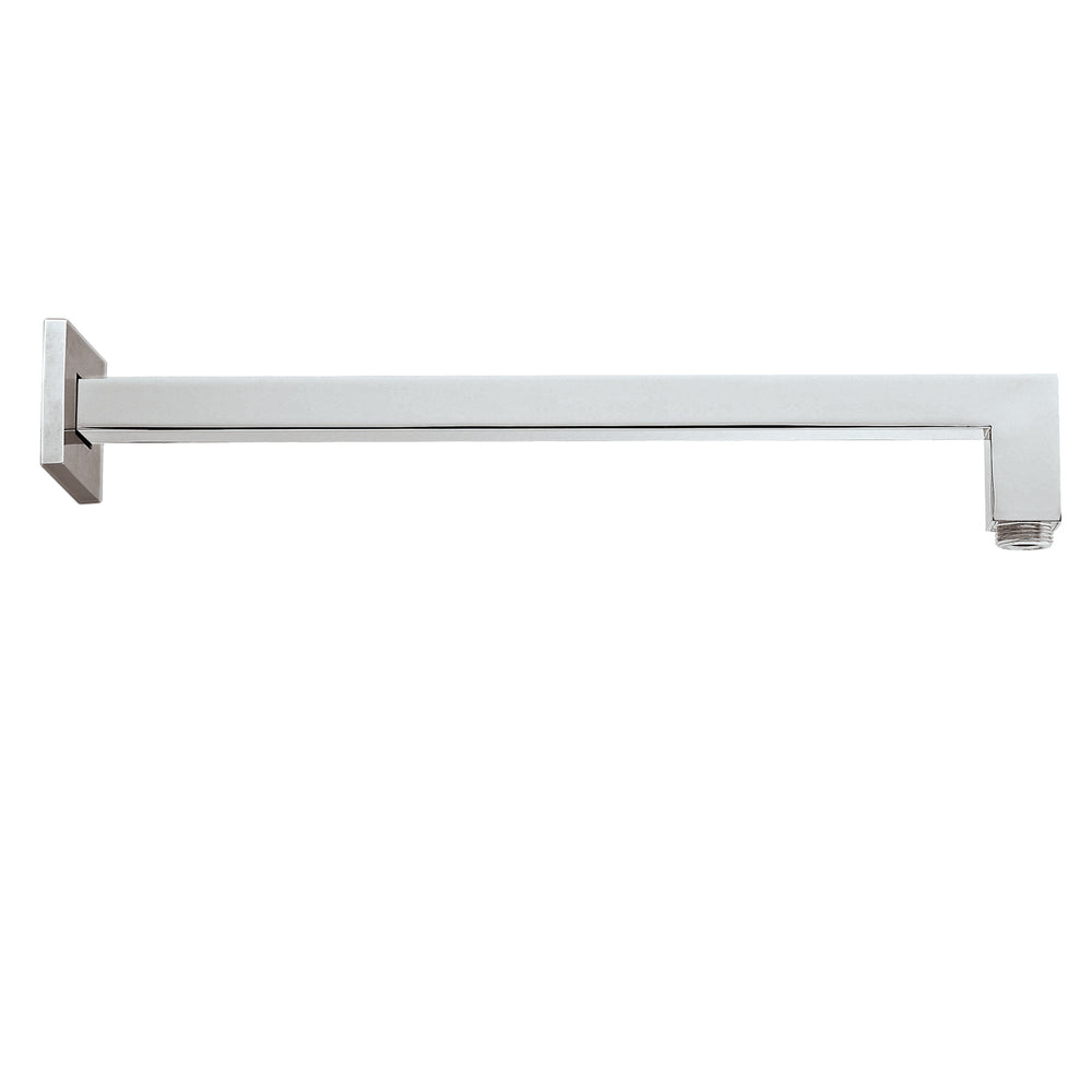 JTP Sam Square Wall Shower Arm 400mm in Chrome