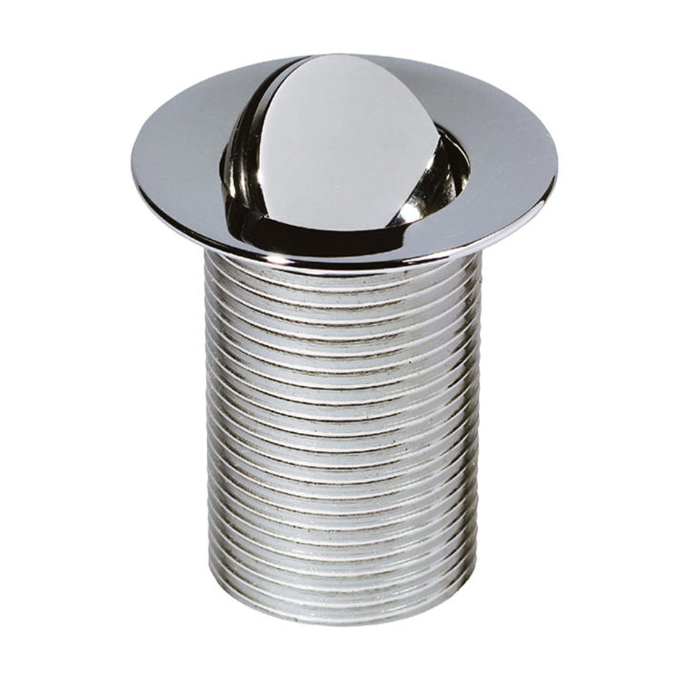 JTP Flip Top Basin Waste, Unslotted in Chrome