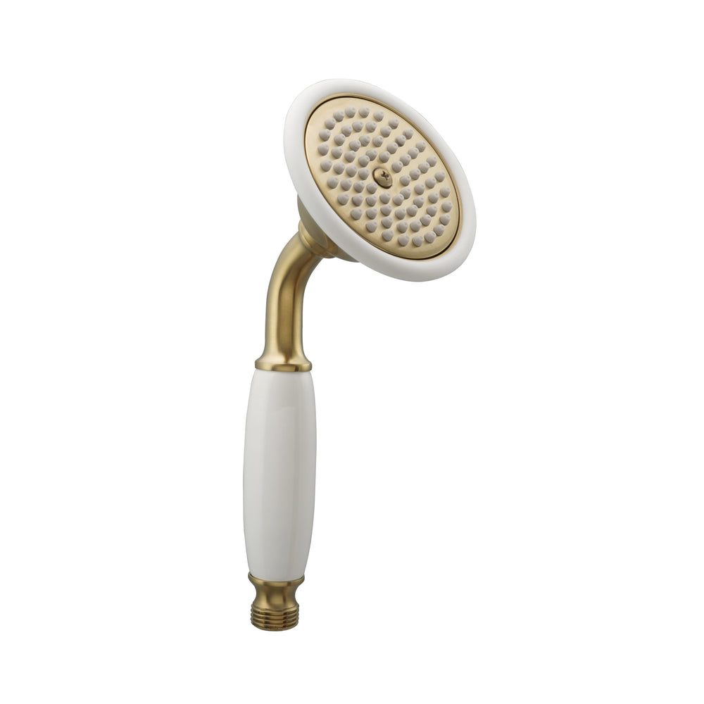 JTP Grosvenor Traditional Shower Handle in Brushed Brass