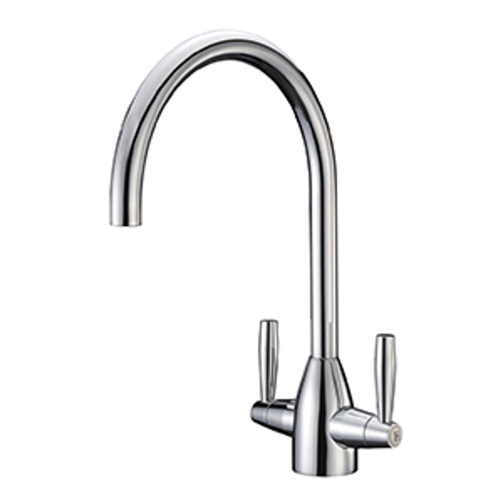 JTP Blink Kitchen Sink Mixer with Swivel Spout in Chrome