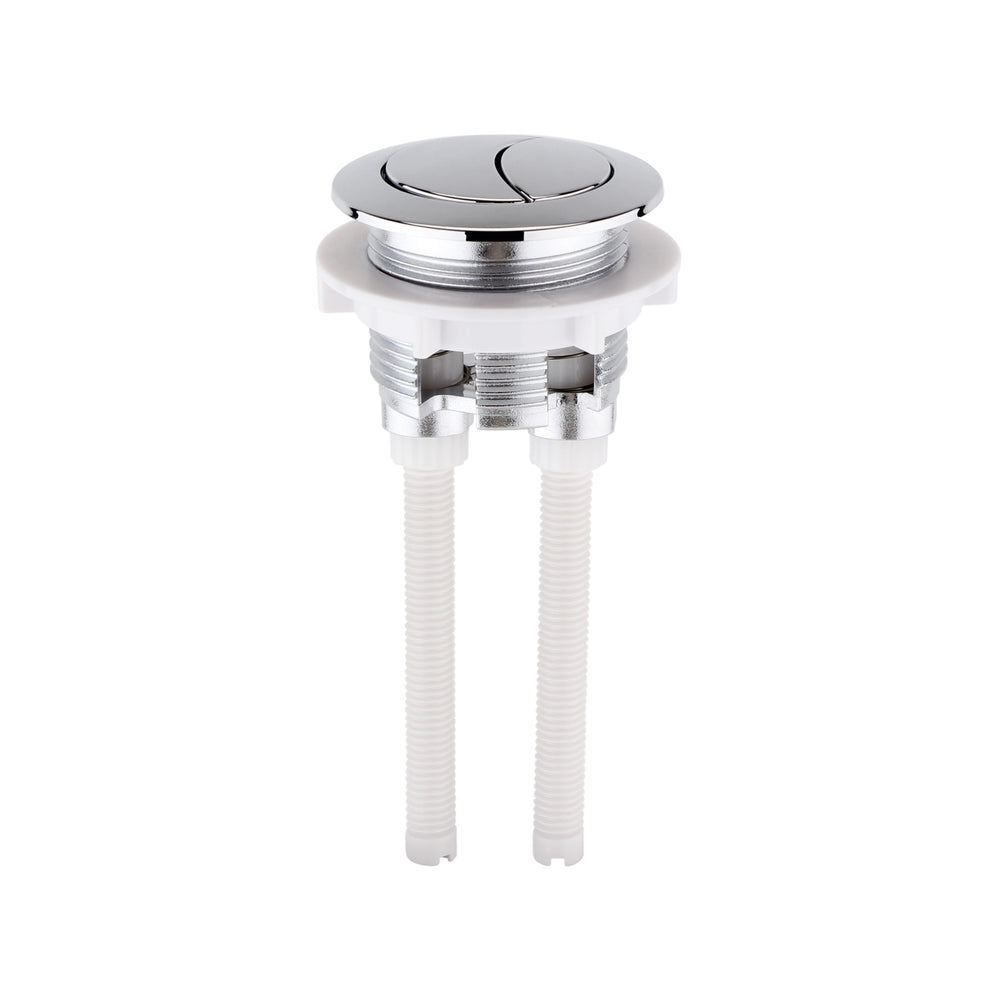 JTP Close Coupled Flush Button in Chrome
