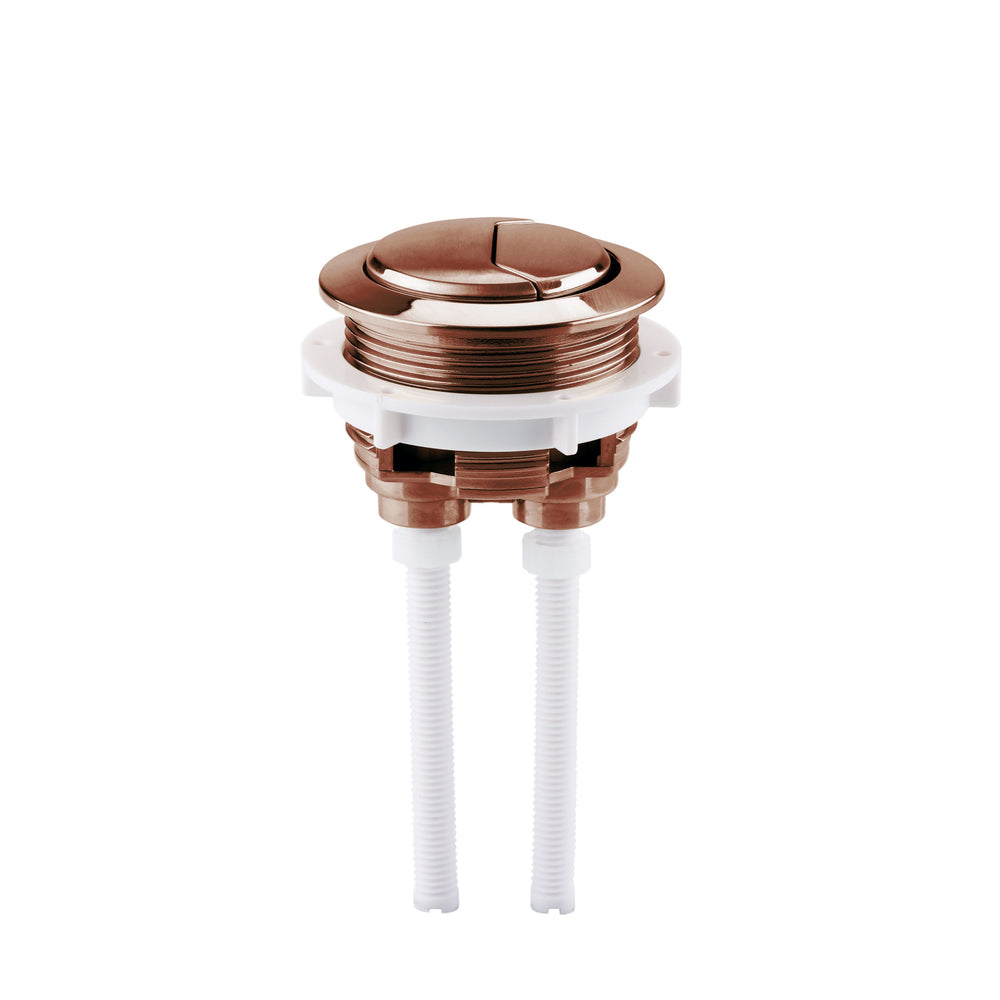 JTP Close Coupled Flush Button in Brushed Bronze