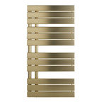 JTP Cleo Designer Towel Radiator in Brushed Brass