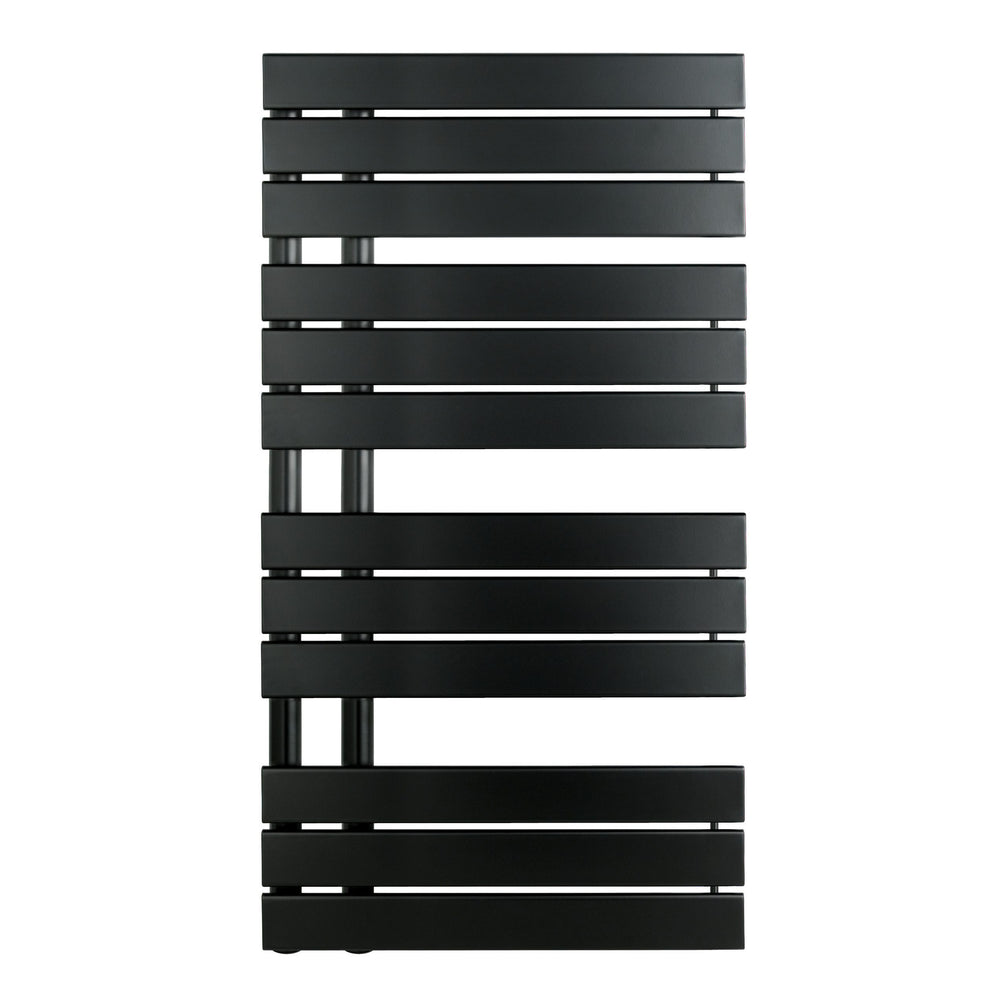 JTP Cleo Designer Towel Radiator in Matt Black