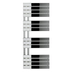 JTP Cleo Designer Towel Radiator in Chrome
