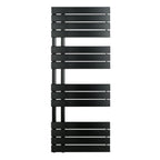 JTP Cleo Designer Towel Radiator in Matt Black