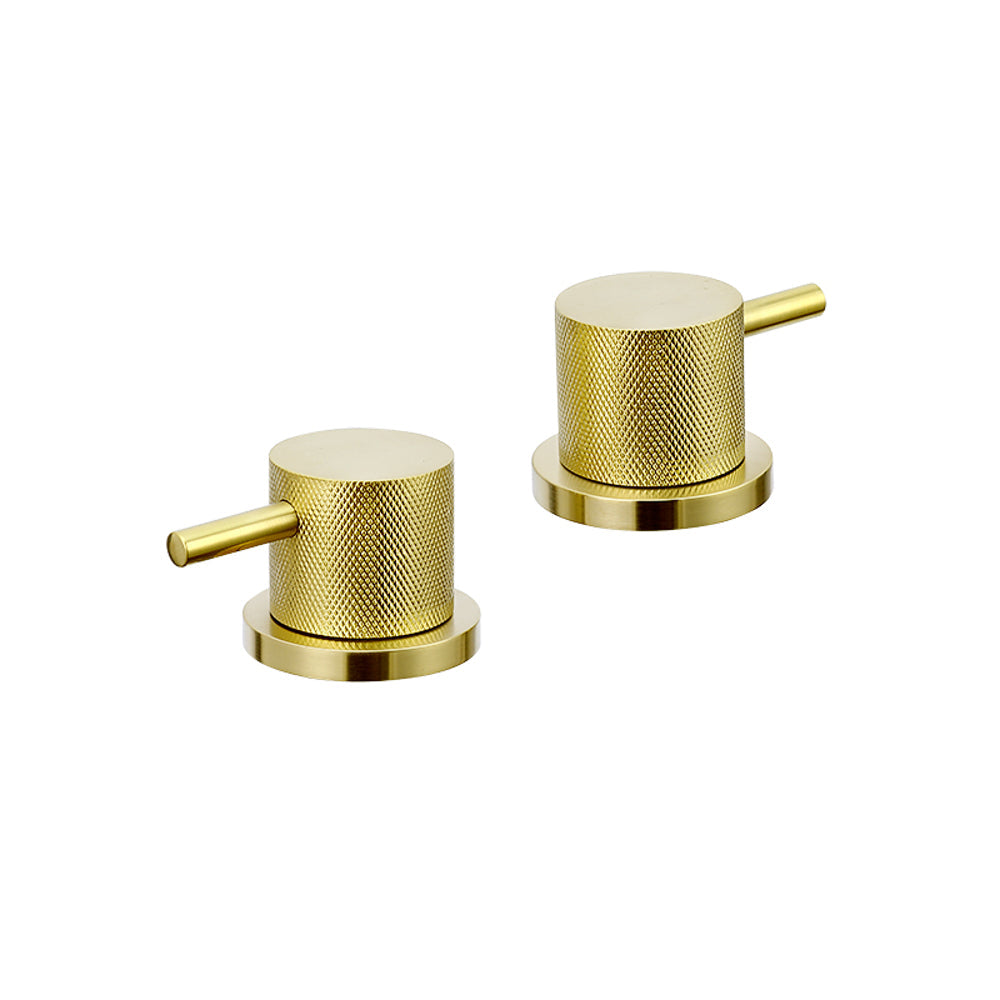 JTP VOS Deck Panel Valves in Brushed Brass