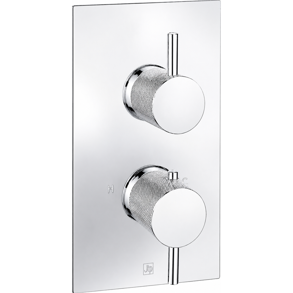 JTP VOS Thermostatic Concealed 3 Outlet Shower Valve 681 in Chrome