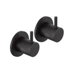 JTP VOS Wall Valves in Brushed Brass